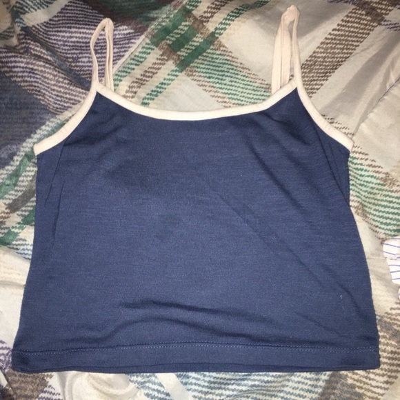 Blue crop top - Picture 1 of 1